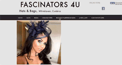 Desktop Screenshot of fascinators4u.com